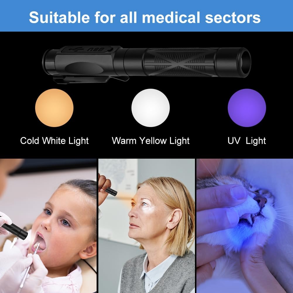 Linterna Médica de Diagnóstico LED